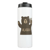 Alaska Peace Bear Thermosbecher (Vorderseite)