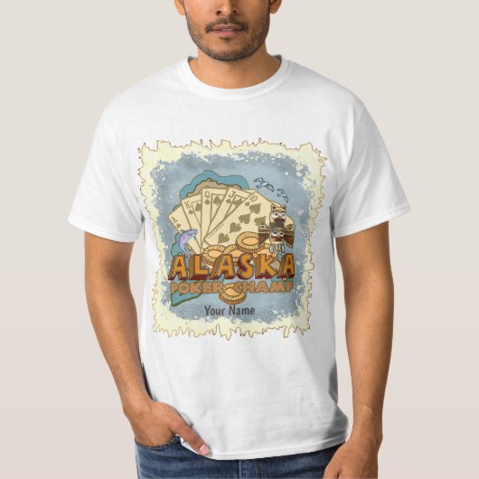 Alaska Poker T-Shirt (Vorderseite)