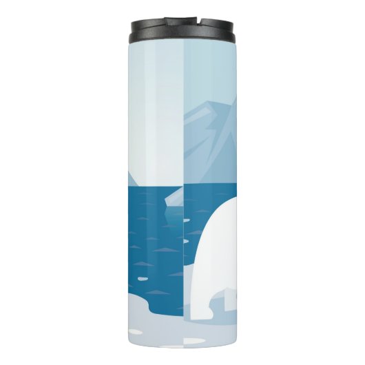 Alaska Polar Bears Thermosbecher (Rückseite)