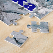 Alaska: Portage Glacier, USA (Untertitel) Puzzle (Seite)