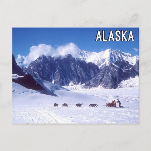 Alaska Postcard Postkarte (Vorderseite)