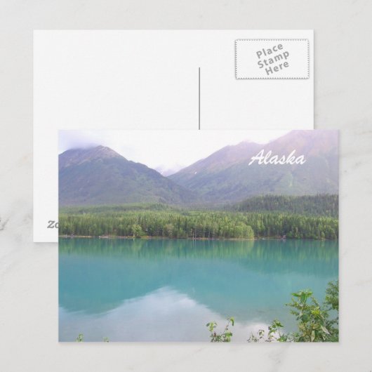 Alaska Postcard Postkarte (Vorne/Hinten)