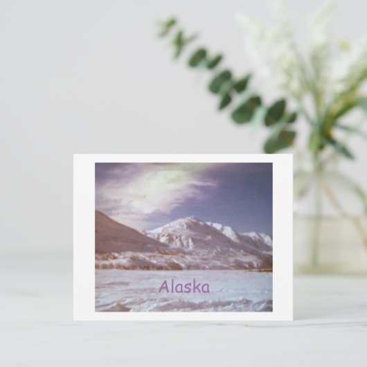 Alaska Postcard Postkarte (Stehend Vorderseite)