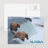 Alaska Postcard Postkarte (Vorne/Hinten)