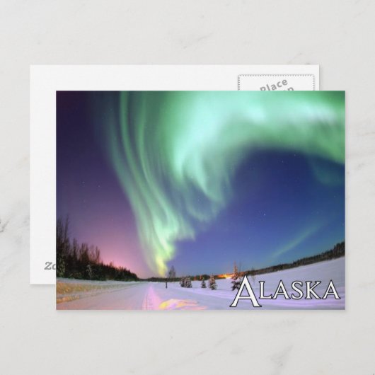 Alaska Postcard Postkarte (Vorne/Hinten)