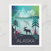 Alaska Postcard Postkarte (Vorderseite)