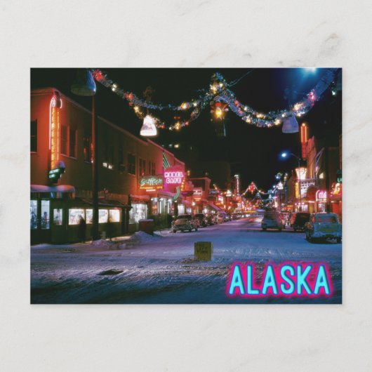 Alaska Postcard Postkarte (Vorderseite)