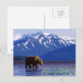 Alaska Postcard Postkarte (Vorne/Hinten)