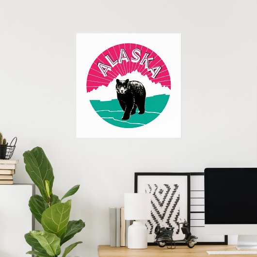Alaska Poster (Heimbüro)