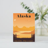 Alaska Postkarte (Stehend Vorderseite)