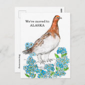 Alaska Postkarte (Vorne/Hinten)