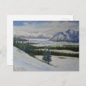 Alaska Postkarte (Vorne/Hinten)