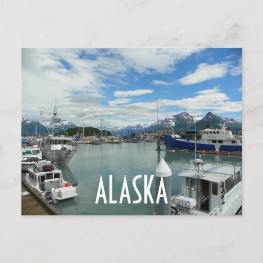 ALASKA POSTKARTE (Vorderseite)