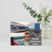 Alaska - Postkarte (Stehend Vorderseite)