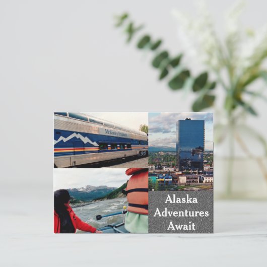 Alaska - Postkarte (Stehend Vorderseite)