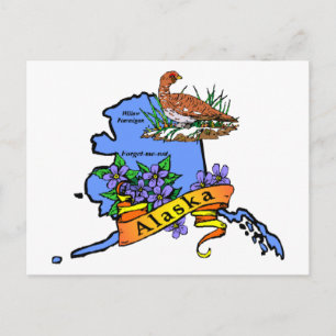 Alaska Postkarte