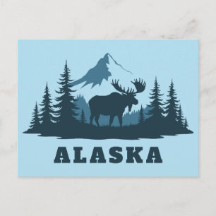 ALASKA POSTKARTE