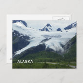 ALASKA POSTKARTE (Vorne/Hinten)