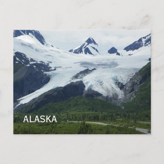 ALASKA POSTKARTE (Vorderseite)