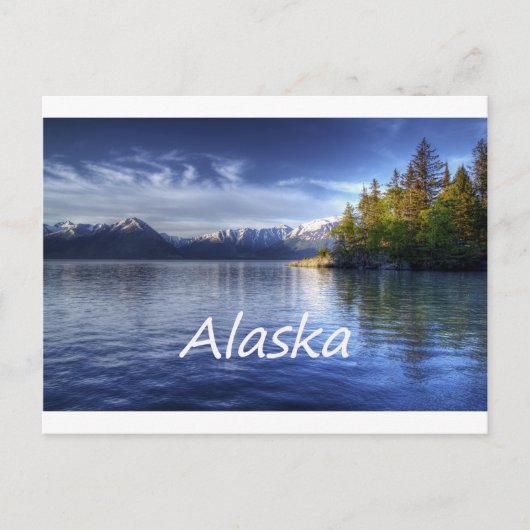 Alaska Postkarte (Vorderseite)