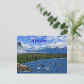 Alaska Postkarte (Stehend Vorderseite)