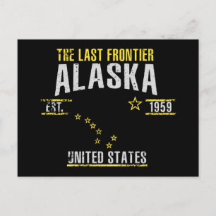 Alaska Postkarte
