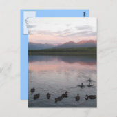 Alaska Postkarte (Vorne/Hinten)