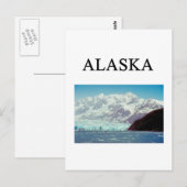 Alaska Postkarte (Vorne/Hinten)