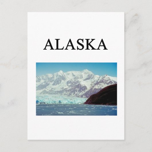 Alaska Postkarte (Vorderseite)