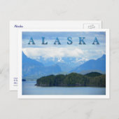 Alaska Postkarte (Vorne/Hinten)