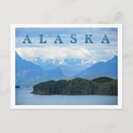 Alaska Postkarte (Vorderseite)