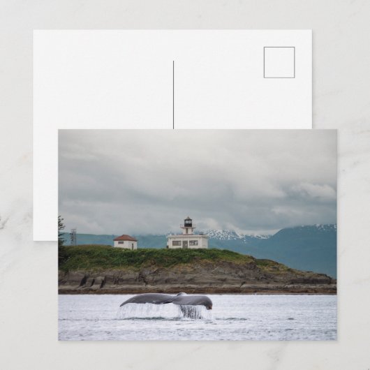 Alaska Postkarte (Vorne/Hinten)
