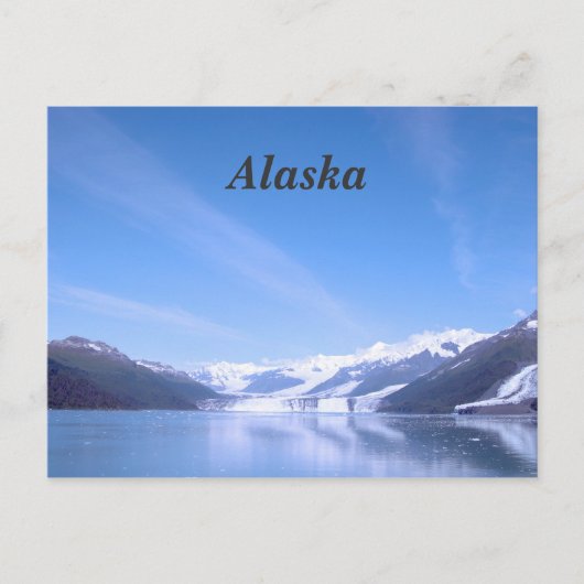 Alaska Postkarte (Vorderseite)