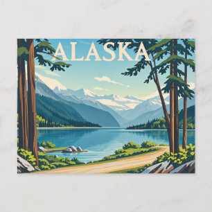 Alaska Postkarte