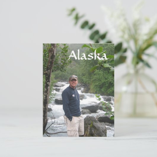 Alaska Postkarte (Stehend Vorderseite)