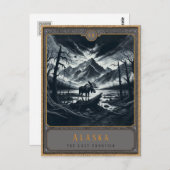 Alaska | Postkarte Gothic Art (Vorne/Hinten)