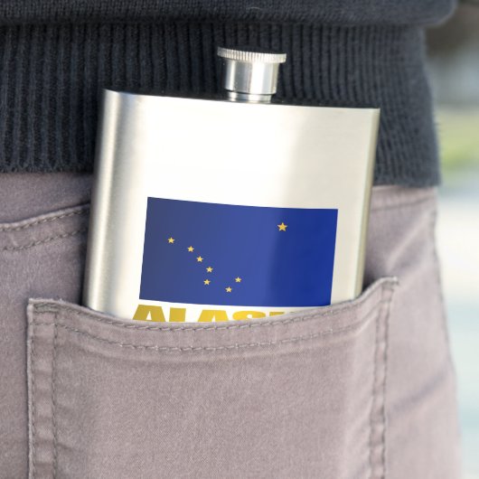 Alaska Pride Flachmann (Beispiel)