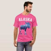 Alaska Pure Naturegebirge Alaskan Elche Geschenk T-Shirt (Vorne ganz)