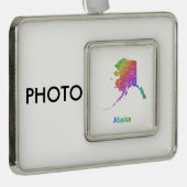 Alaska Rahmen-Ornament Silber (Rechts)