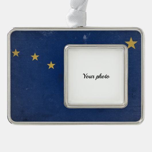 Alaska Rahmen-Ornament Silber (Vorderseite)