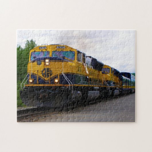 Alaska Railcar Puzzle (Horizontal)