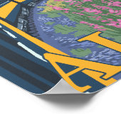 Alaska Railroad Scene - Chase, Alaska Poster (Ecke)