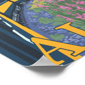 Alaska Railroad Scene - Portage, Alaska Poster (Ecke)