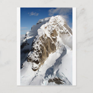 Alaska Range Berge, USA aus der Luft 3 Postkarte