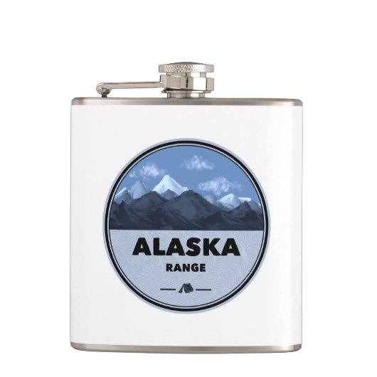 Alaska Range Camping Flachmann (Vorderseite)