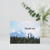 Alaska Range Mountain Landschaft Foto Vielen Dank Postkarte (Stehend Vorderseite)