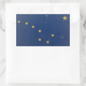 Alaska Rechteckiger Aufkleber (Tasche)