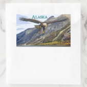 Alaska Rectangle Sticker (Tasche)