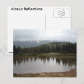 Alaska Reflections Postkarte (Vorne/Hinten)