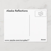 Alaska Reflections Postkarte (Rückseite)